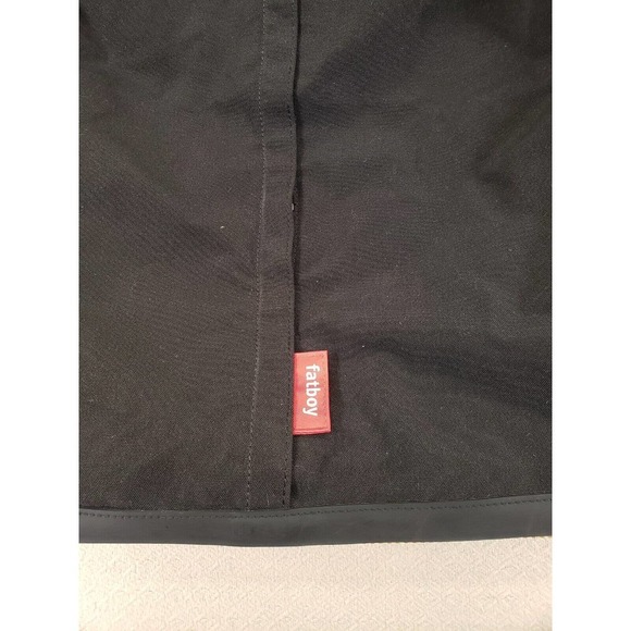 Fatboy Bag Mens Medium M Black Metallic Soul Canvas Adjustable Strap Zipper Tote - Picture 3 of 14